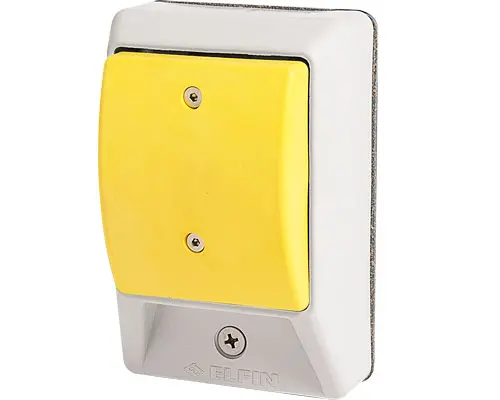 Produktfoto 1 von New Elfin 060APTG Handballenschalter, tastend, gelbe Kuppeltaste