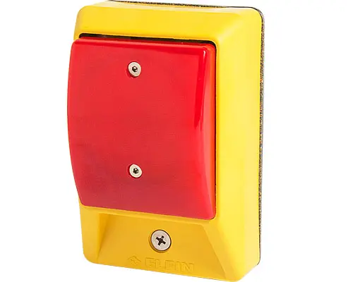 Produktfoto 1 von New Elfin 060APTLR Not-Aus Handballenschalter, beleuchtet, tastend