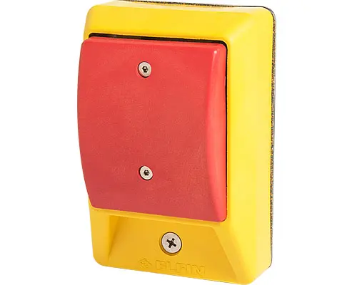 Produktfoto 1 von New Elfin 060APTR Not-Aus-Handschalter, tastend, roter Domtaster