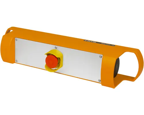 Produktfoto 1 von New Elfin 060C2MAA, Orange Zweihand-Bedienkonsole, Aluminium