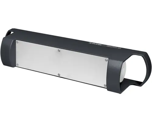 Produktfoto 1 von New Elfin 060C2MGRP, Graues Zweihandbedienpult mit Taster, Aluminium