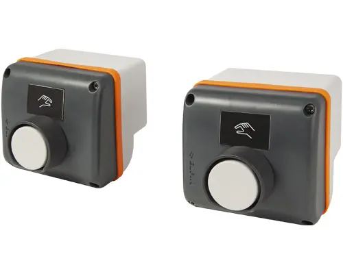 Produktfoto 1 von New Elfin 060MEP2GR Einzelne Module für Zweihandbedienungen, grau