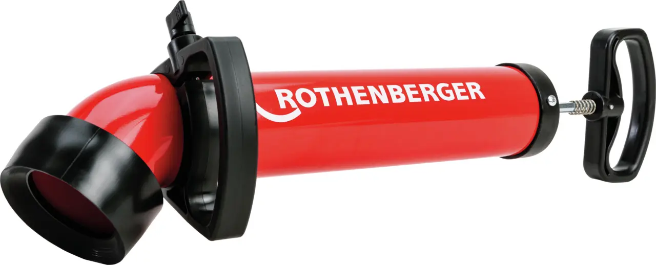 Produktfoto 1 von ROTHENBERGER 072070X, Rohreinigungsgerät ROPUMP Super Plus+Adapter k+l