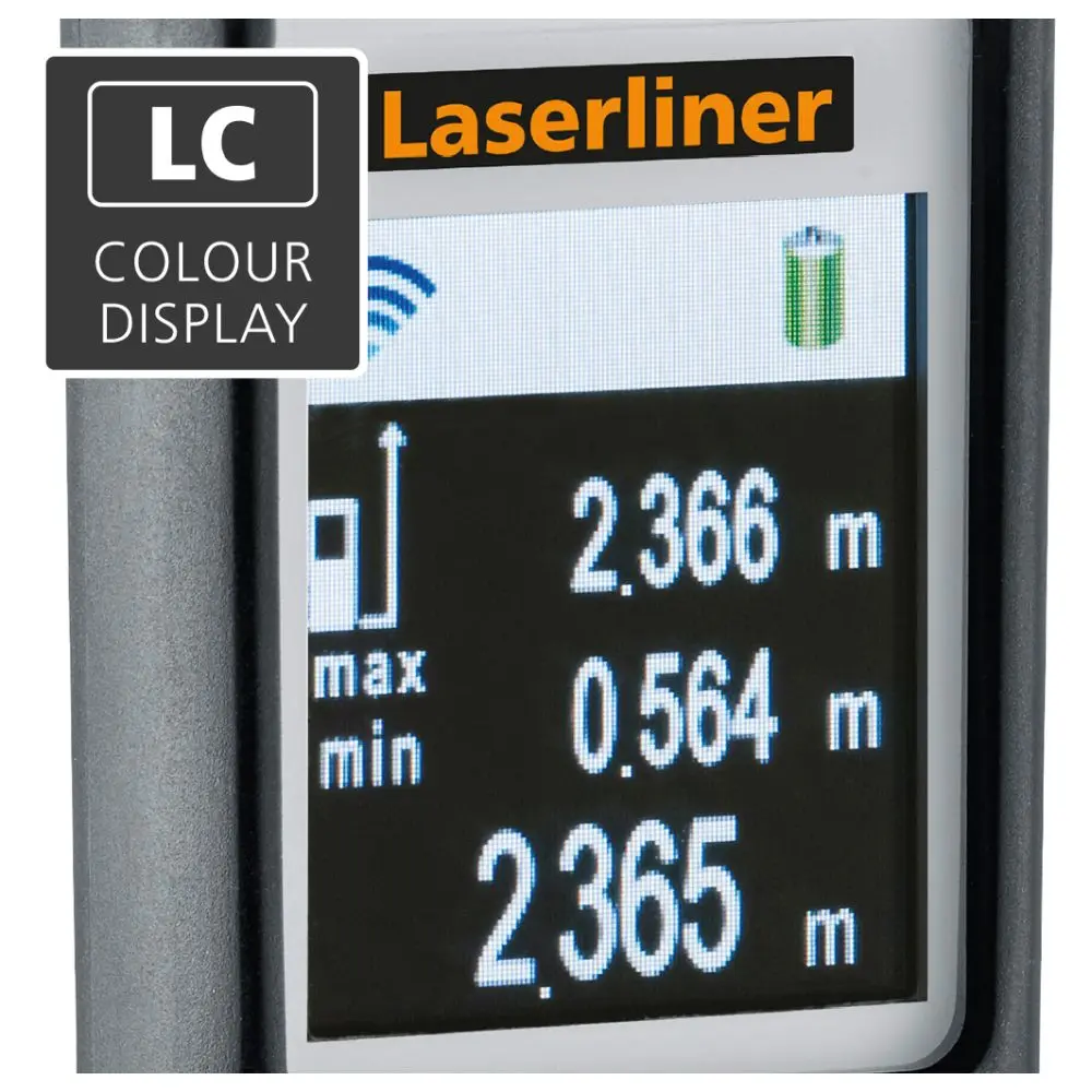 Produktfoto 1 von Laserliner 080.936A, Laser-Entfernungsmesser DistanceMaster Compact