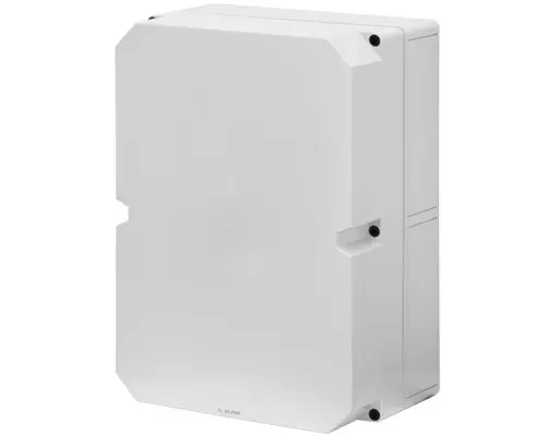 Produktfoto 1 von New Elfin 080CS2536-16, Bedienpult-Gehäuse aus Polystyrol 254x361x165, ungebohrt