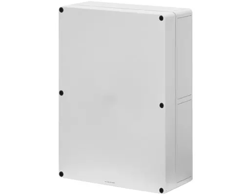 Produktfoto 1 von New Elfin 080CS2536-11, Bedienpult-Gehäuse aus Polystyrol 254x361x111, ungebohrt