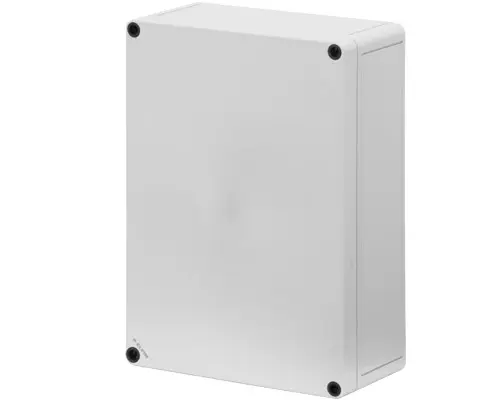 Produktfoto 1 von New Elfin 080C1825-9, Bedienpult-Gehäuse aus Polycarbonat 180x254x90, ungebohrt