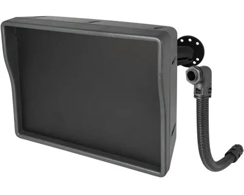 Produktfoto 1 von New Elfin 080V2621-18, Monitor-/Tastergehäuse mit Standfuß L 185mm