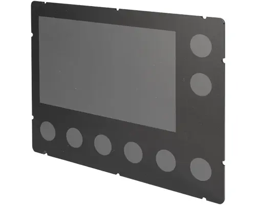 Produktfoto 1 von New Elfin 080VPFP-DXX Frontplatte mit individuell gestaltbarer Bohrung