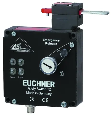 Produktfoto 1 von Euchner TZ1RE024SEM4AS1-C1937, Sicherheitsschalter ASi, Steckverbinder M12