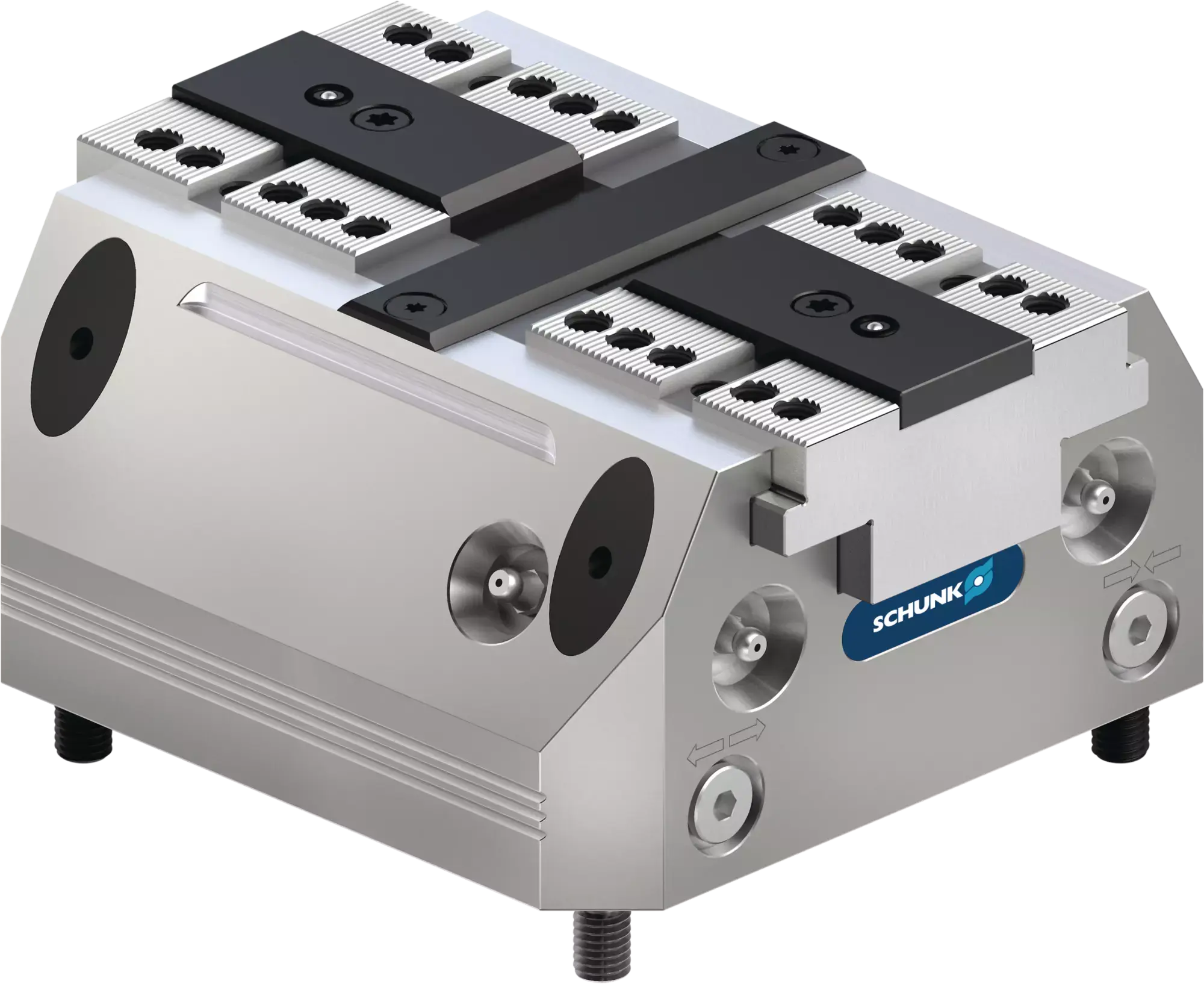 Produktfoto 1 von SCHUNK KSP3-LH 160-AS-PM, Pneumatische 2-Backen-Kraftspannblöcke