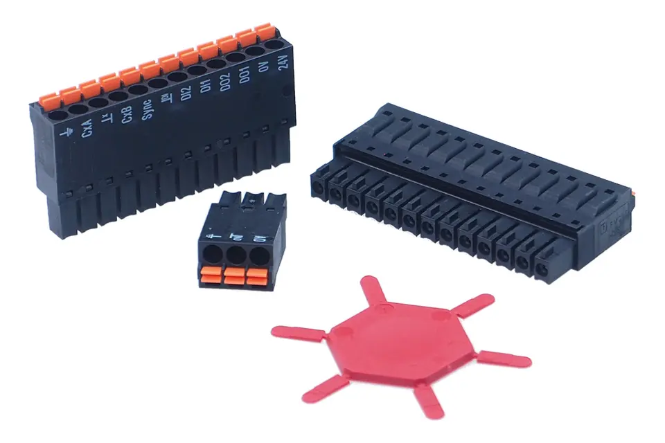 Produktfoto 1 von HBM Messtechnik 1-CON-S1019, ClipX Steckerset (3x Push-In)