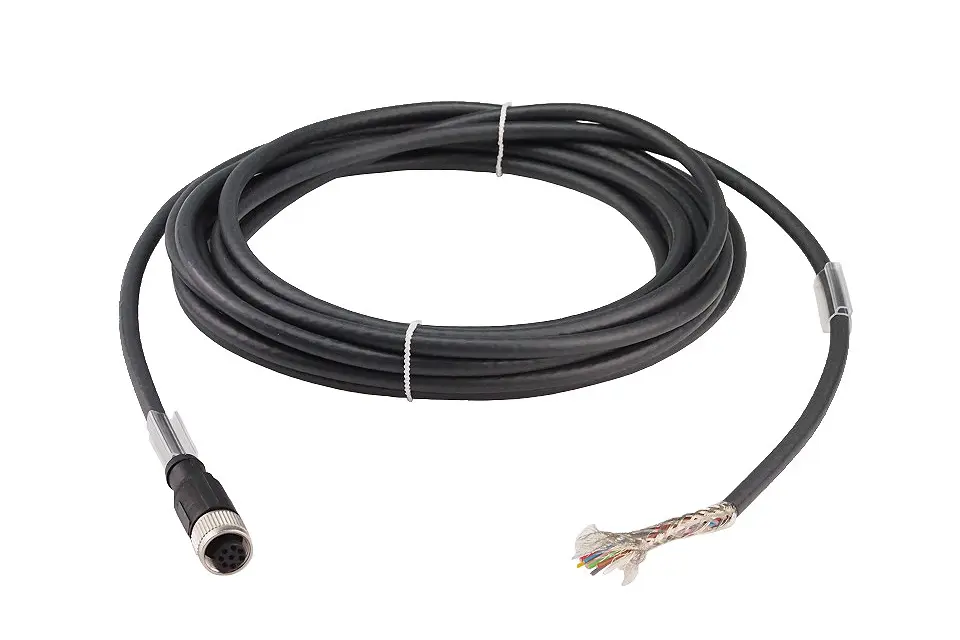 Produktfoto 1 von HBM Messtechnik 1-KAB168-5, Anschlusskabel, M12, 5m, freie Enden