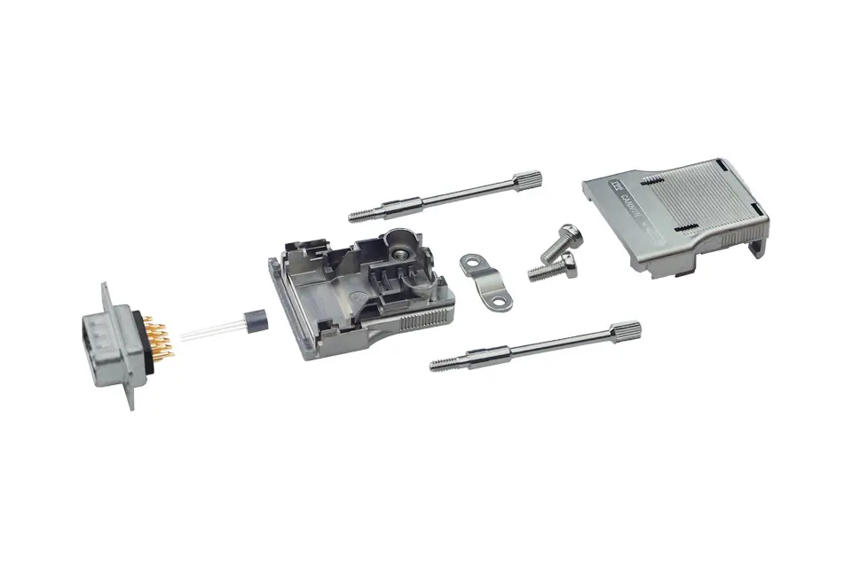 Produktfoto 1 von HBM Messtechnik 1-SUBHD15-MALE, Set: Sub-HD-15 Stecker mit TEDS(1-wire)