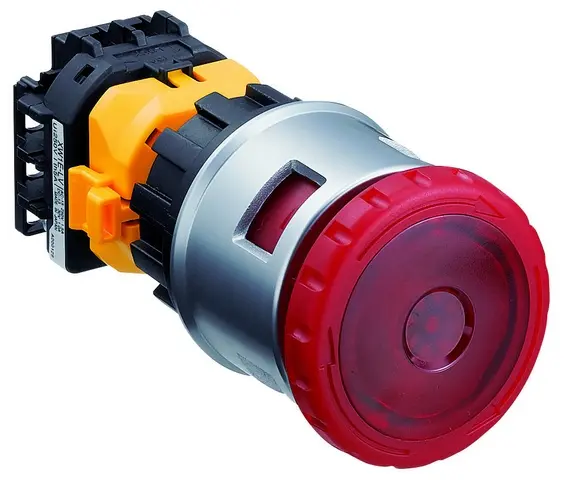 Produktfoto 1 von Euchner ES-XN4E-LL422Q4MFR, Not-Halt Einbaugeräte 30mm, P\n: 155919