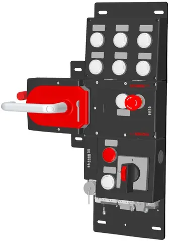 Produktfoto 1 von Euchner MGB-L2HECB-PN-L-105284, Zuhalteset+11 Bedien- und Anzeigeelementen