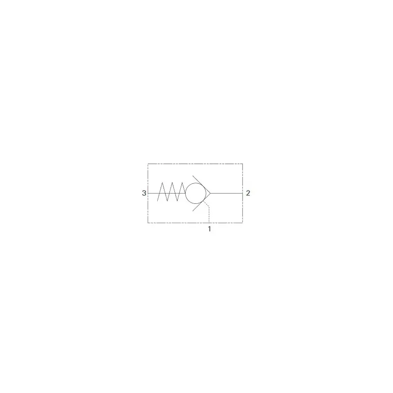 Produktfoto 1 von IMAV SPC2-10N-P-0-050, Vorgeführtes Rückschlagventil