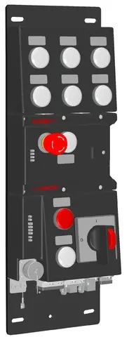 Produktfoto 1 von Euchner MGB-L2CB-PN-R-106053, Auswertemodul+Bedienmodul+11 Elemente