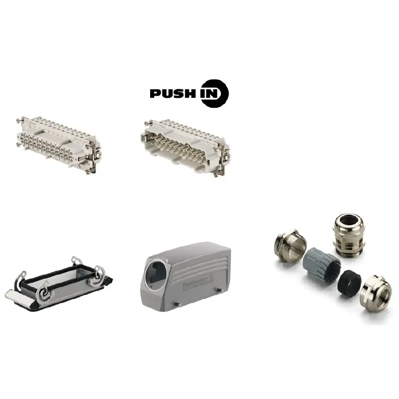 Produktfoto 1 von WEIDMÜLLER HDC KIT HE-P 24.130, Kit-Schwere Steckverbinder, P/n: 1061780000
