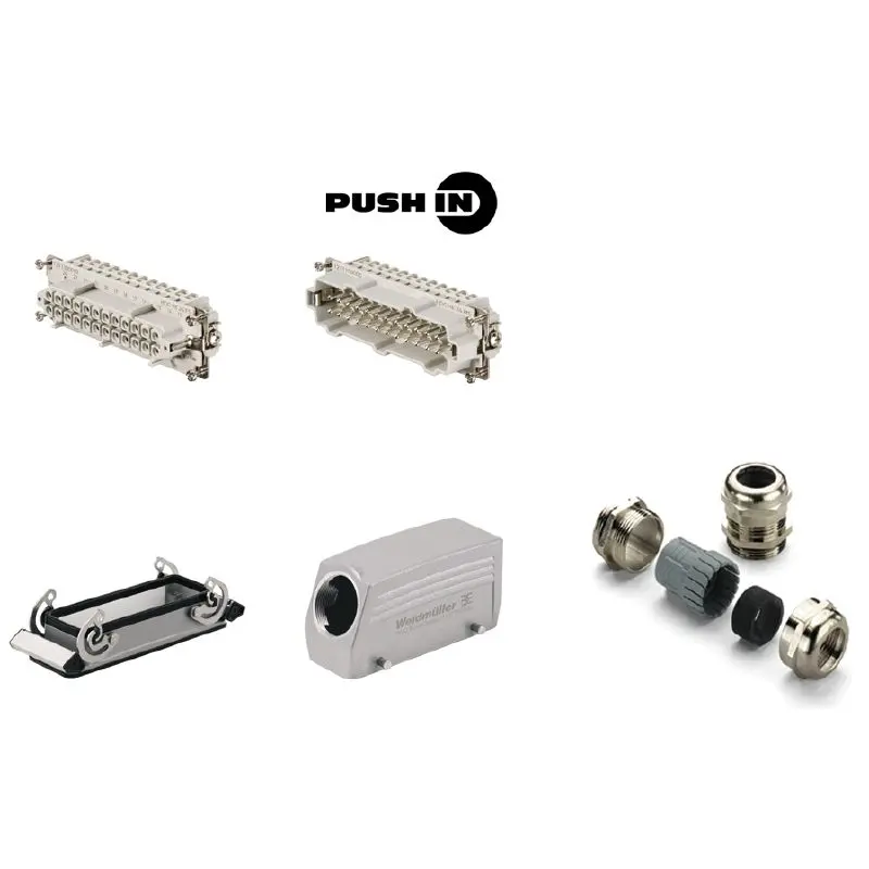 Produktfoto 1 von WEIDMÜLLER HDC KIT HE-P 24.130 M, Kit-Schwere Steckverbinder, P/n: 1061790000