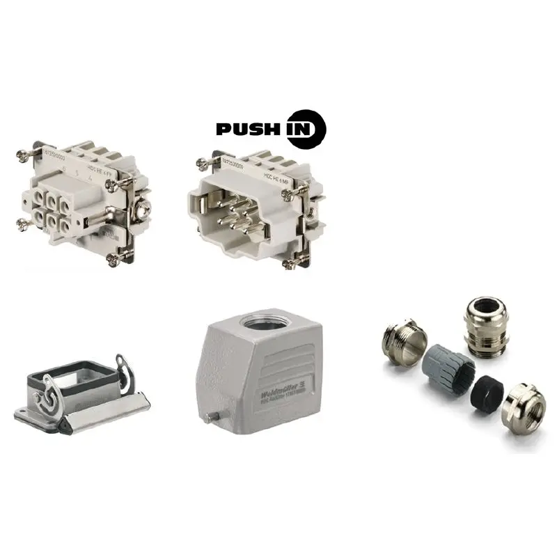 Produktfoto 1 von WEIDMÜLLER HDC KIT HE-P 06.11 M, Kit-Schwere Steckverbinder, P/n: 1061720000