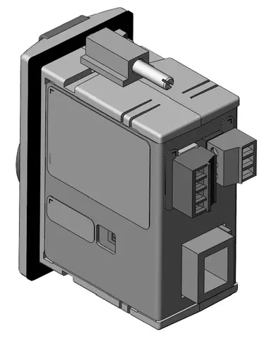 Produktfoto 1 von Euchner EKS-A-IIXA-G01-ST02/03/04, Schlüsselaufnahme+PROFINET Schnittstelle