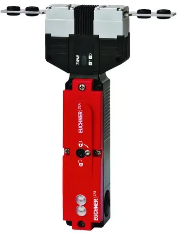 Produktfoto 1 von Euchner STA-TW-3A-4121AC024L024M, Sicherheitsschalter-TWIN+Türmeldekontakt