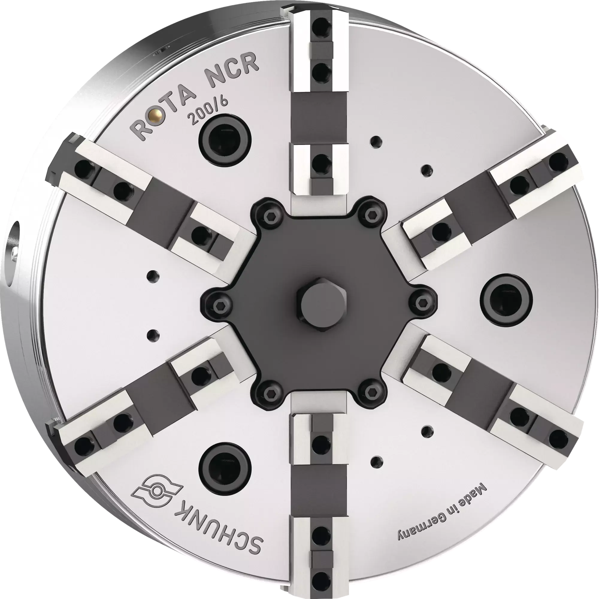 Produktfoto 1 von SCHUNK ROTA NCR 200 Z170-KV, Kraftspannfutter ohne Durchgangsbohrung
