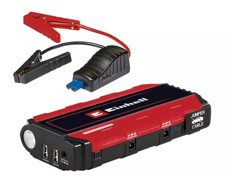 Produktfoto 1 von Einhell Starthilfe-Powerbank CE-JS 12/1, 12V, 200A Spitzenstrom, Kapazität