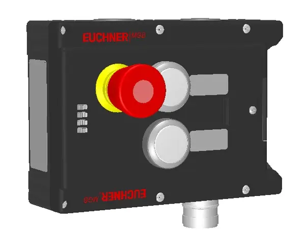 Produktfoto 1 von Euchner MGB-L1-APA-AB6A1-S1-R-109764, Zuhaltemodul+2 Taster