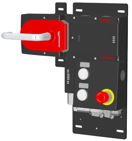 Produktfoto 1 von Euchner MGB-L2HB-PN-L-109857, Zuhalteset+3 Bedienelementen, Push-Pull Stecker