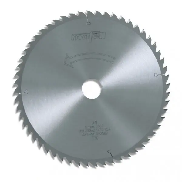 Produktfoto 1 von Mafell Sägeblatt HM 230 x 2,6 x 30 mm  Z56 Handkreissäge KSP 85