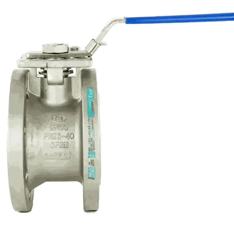 Produktfoto 1 von Fergo KH156 Kompakt-Kugelhahn DN 65 PN16 Edelstahl TA-Luft Handhebel