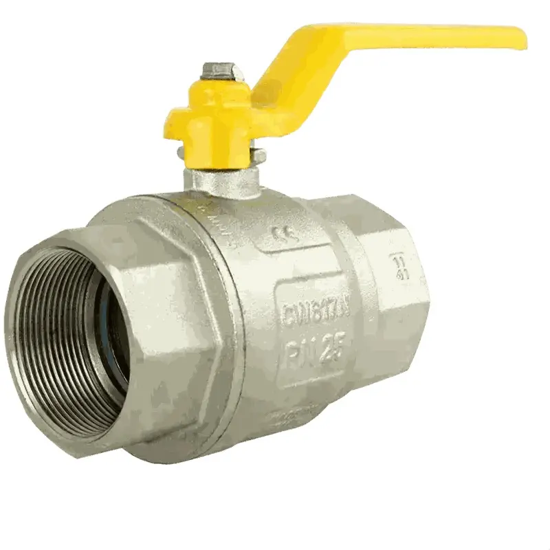 Produktfoto 1 von Fergo KH101 Kugelhahn 1 1/2 Zoll Innengewinde DVGW Gas PTFE Messing