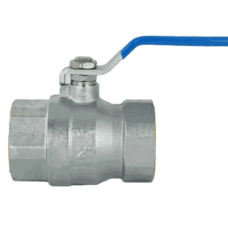 Produktfoto 1 von Fergo KH104 Kugelhahn 2 Zoll Innengewinde PN40 PTFE NBR Messing