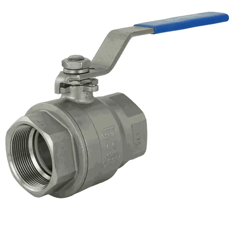 Produktfoto 1 von Fergo KH109 Innengewinde Kugelhahn 1 1/2 Zoll PTFE Edelstahl