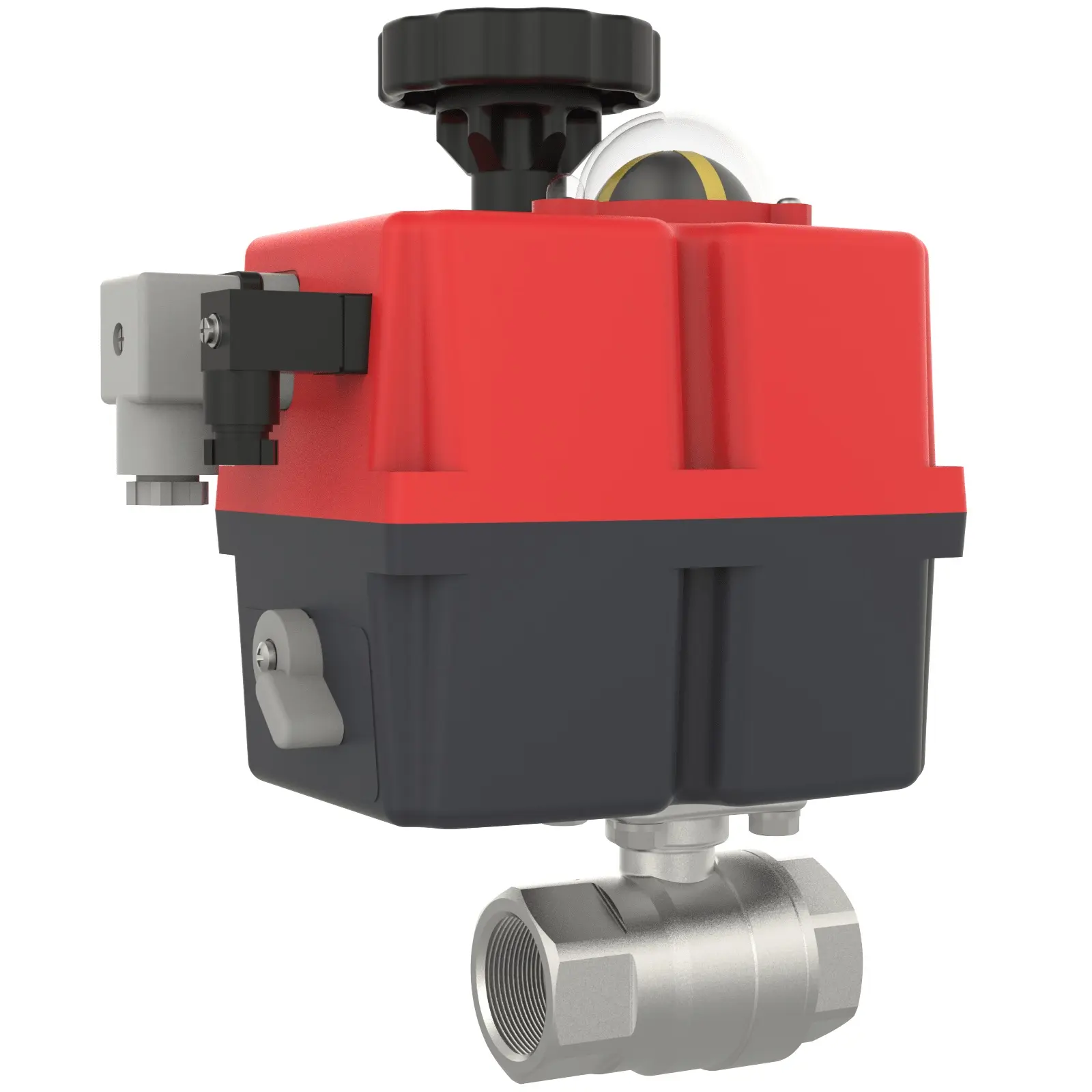 Produktfoto 1 von Fergo KH113 elektrischer Kugelhahn 1 Zoll NPT aus Edelstahl