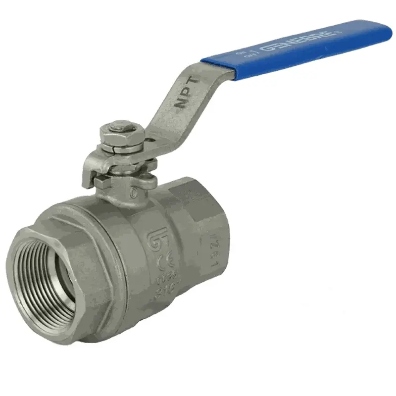 Produktfoto 1 von Fergo KH109 Kugelhahn 2 Zoll NPT PTFE Edelstahl