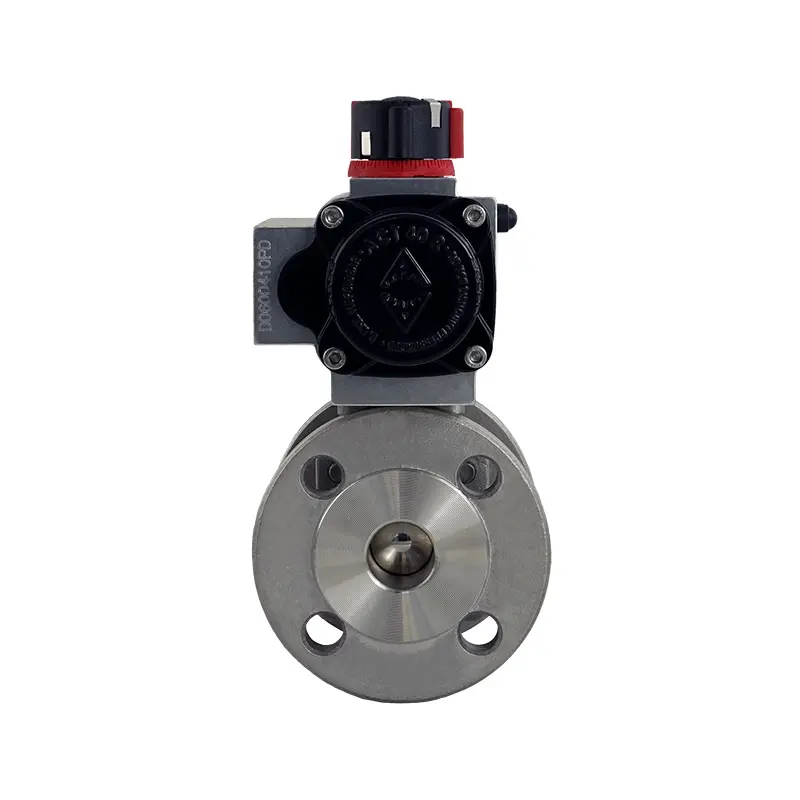 Fergo KH123G Gas-Kugelhahn DN 100 PN10/16 DVGW-Gas Edelstahl pneumatisch