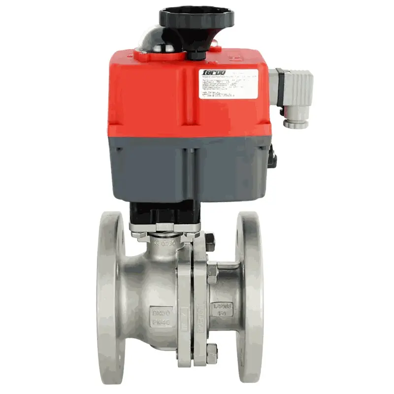 Produktfoto 1 von Fergo KH155 Flanschkugelhahn DN 40 PN16/40 elektrischer Antrieb 24V - 230V