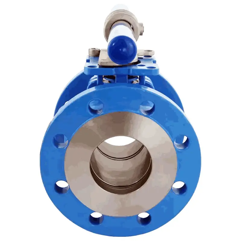 Produktfoto 1 von Fergo KH155 Flanschkugelhahn DN 150 PN40 Stahl Handhebel
