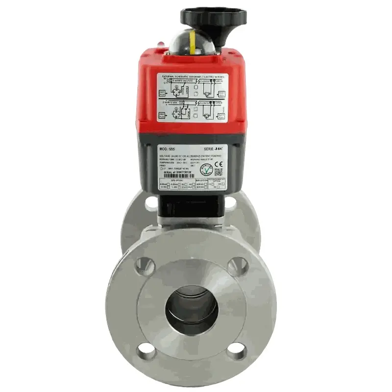 Produktfoto 1 von Fergo KH155-F1 Kugelhahn DN 25 PN16/40 Edelstahl elektrischer Antrieb 24V - 230V