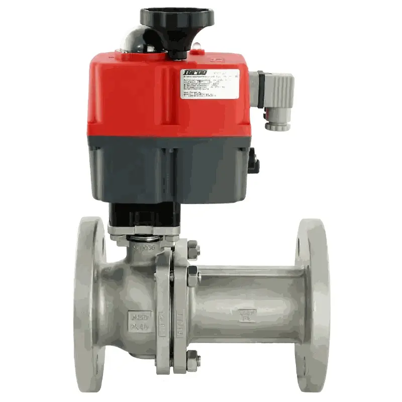 Produktfoto 1 von Fergo KH155-F1 Kugelhahn DN 65 PN16 Edelstahl elektrischer Antrieb 24V - 230V