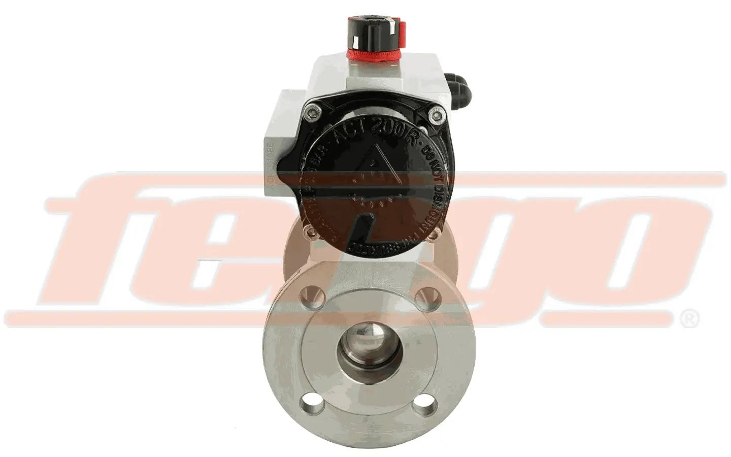 Produktfoto 1 von Fergo KH155-F1 Kugelhahn DN 100 PN16 einfachwirkend pneumatischer Antrieb