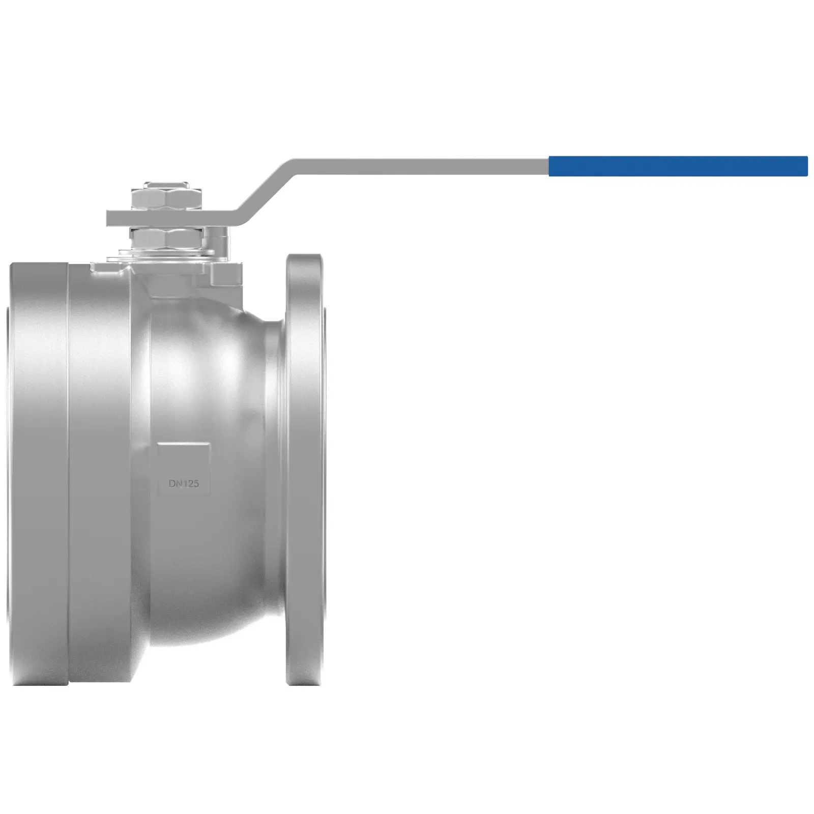 Produktfoto 1 von Fergo KH128 Kompaktkugelhahn DN 125 Baulänge 185mm PN10/16 aus Edelstahl (Guss)
