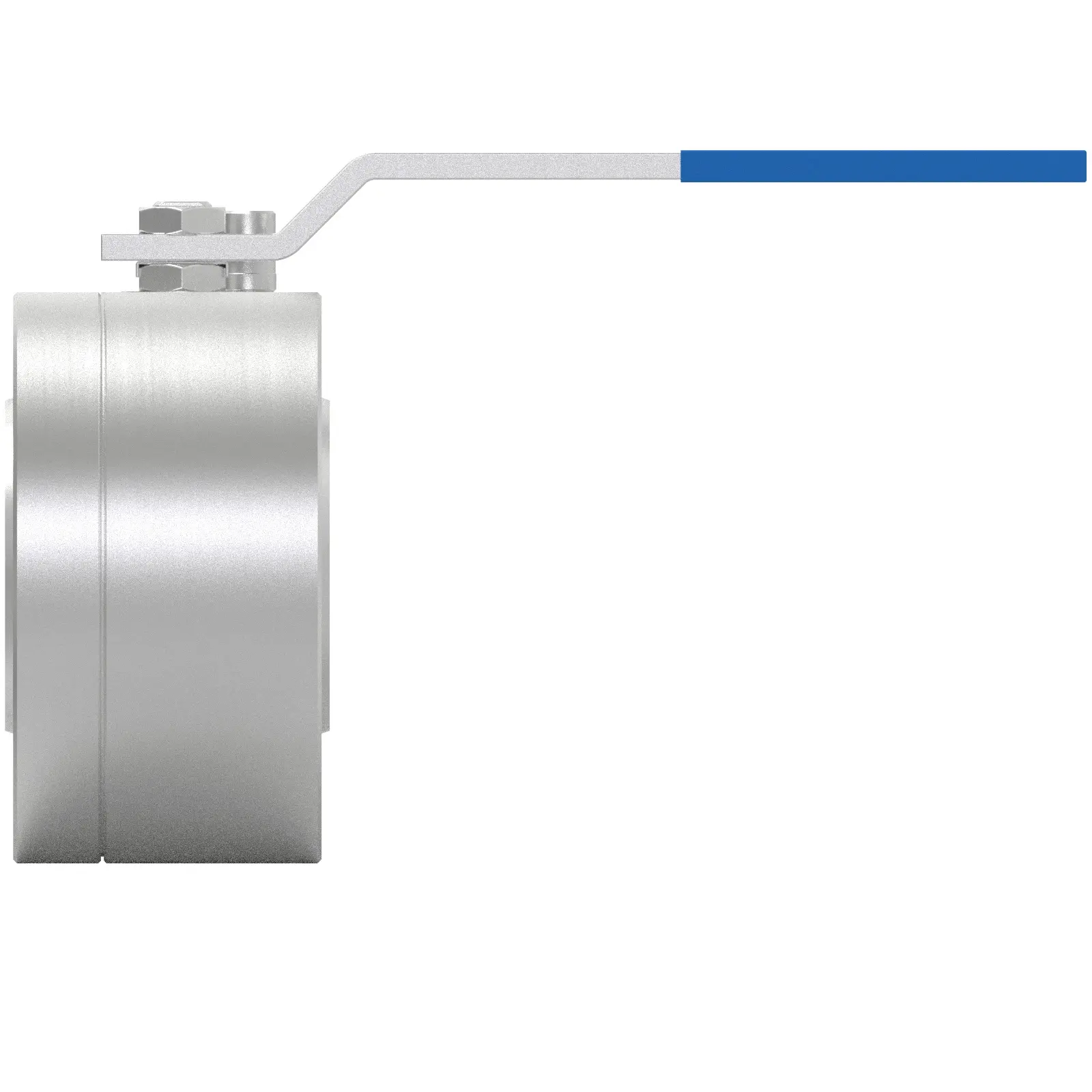 Produktfoto 1 von Fergo KH128 Kompaktkugelhahn DN 65 Baulänge 120mm PN100 aus Edelstahl