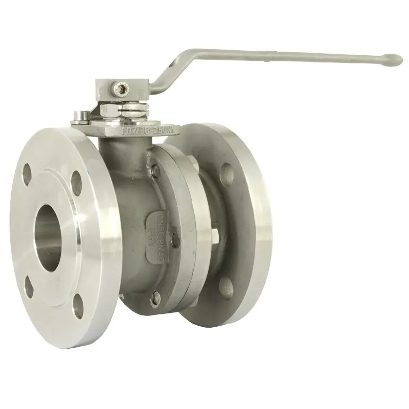 Produktfoto 1 von Fergo KHF112 Flanschkugelhahn DN 125 PN16 Edelstahl mit Duplex 1.4462 Welle