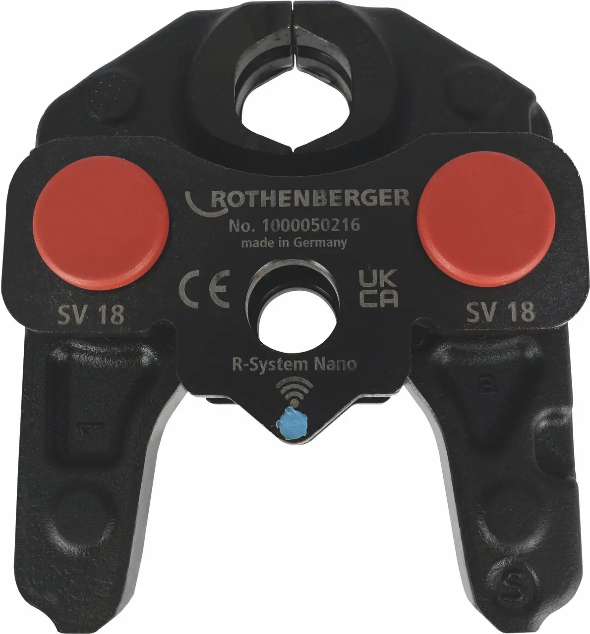 Produktfoto 1 von ROTHENBERGER 1000050216, ROMAX NANO Pressbacke iJAW, SV, 18mm