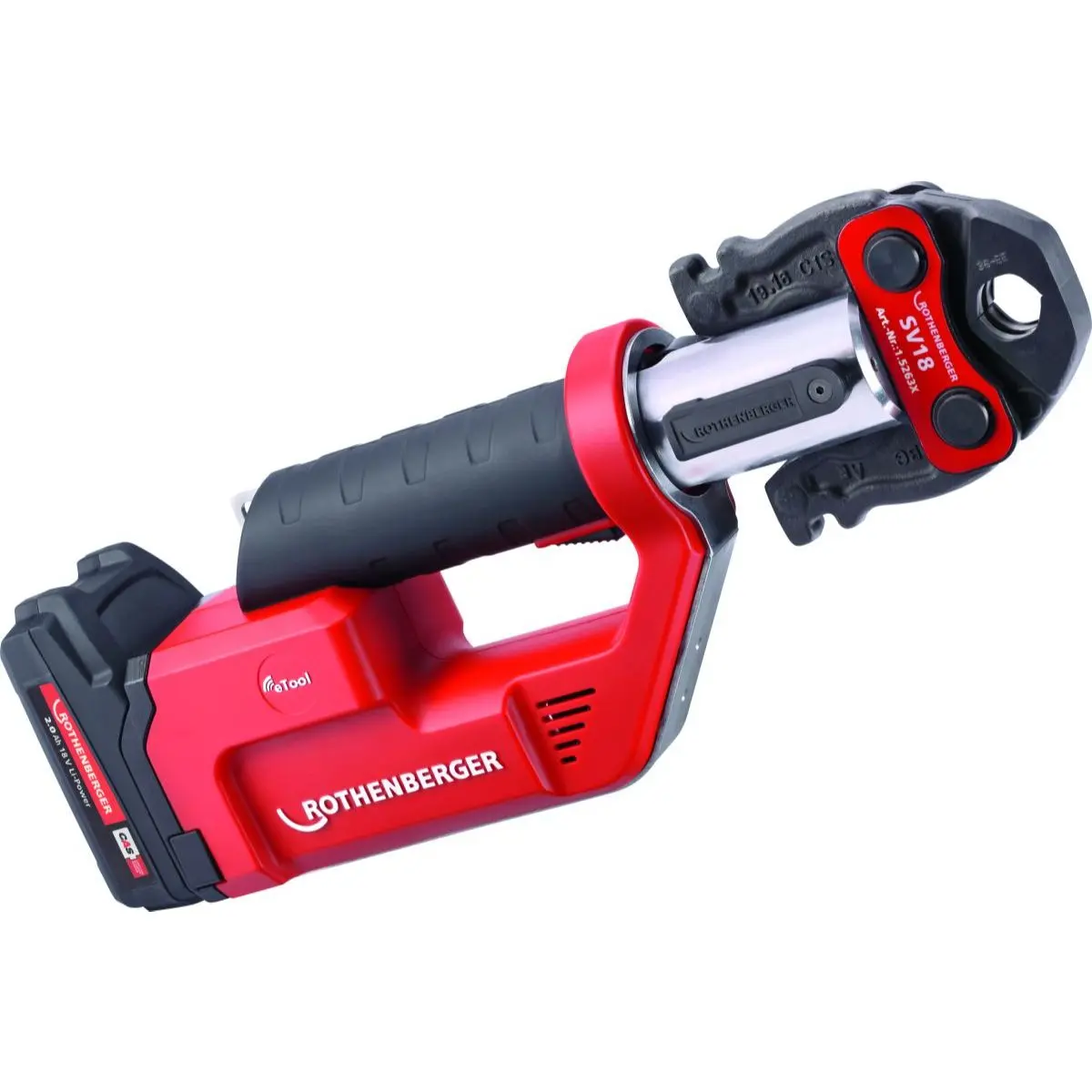 Produktfoto 1 von ROTHENBERGER 1000002115, ROMAX COMPACT TT EU im ROCASE
