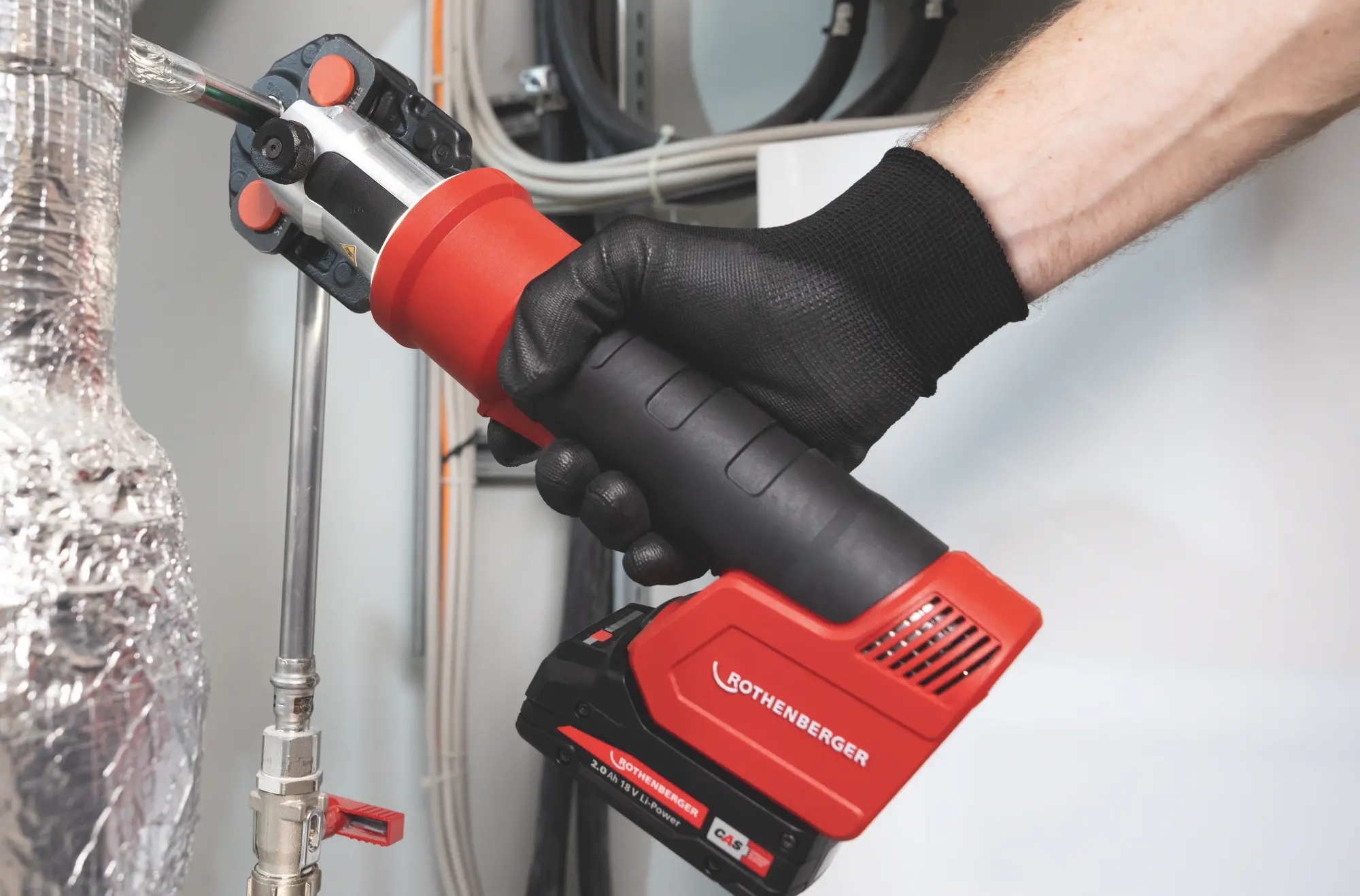 Produktfoto 1 von ROTHENBERGER 1000005041, ROMAX NANO Gr&maschine CAS im ROCASE 6414